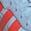 color Clear Sky/ Bright Red/ White 1