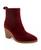 color Burgundy Suede 2
