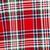 color Christmas Plaid Red 0
