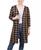 color Gold Black White Plaid 4