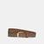 color coated canvas/Gold/Khaki Saddle 1
