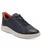 color Dark navy blue leather 6
