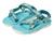 color Neon Floral Bright Teal 11