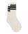 color Vintage White, Navy, Forest Triple Stripe 0