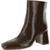 color brown crinkle patent 1