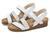color White Leather/Silver Rivets 4
