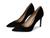 color Black Suede Leather 5