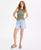 color Abraided Art Short - Light Wash 0