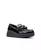 color Black Crinkle Patent Synthetic 1