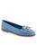 color Blue Jean Patent Faux Leather 1