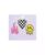 color Flame, Checker Heart, & Smiley 4