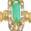color 18K Yellow Gold/ Emerald 0