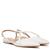 color Warm White Faux Croco Leather 1