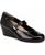 color Black Faux Patent 0