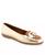 color Gold/Tan Faux Leather 3