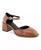 color Tan Patent Smooth Faux Leather - Polyurethane 1