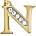 color INITIAL N 13