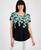 color Deep Black Floral Combo 0