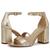 color Molten Gold Soft Metallic Sheep Leather 8