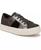 color Black Faux Leather/Faux Suede 5