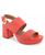 color Coral Lizard Embossed Faux Leather 5