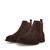 color Chocolate Brown Suede 1