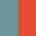 color Seafoam/ Bright Orange 4