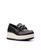 color Black, White Leather 9