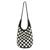 color Hand Crochet - Black Check 21