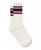 color Vintage White, Crimson, Navy Triple Stripe 2