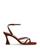 color Wine Snake Suede 1