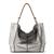 color leather - black silver pebble 12