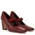 color Berry Red Leather 0