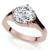color 14k rose gold 0