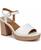 color White Faux Leather/Wood Embossed 3