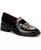 color Grey Snake/Black Faux Leather 1