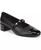 color Black Faux Leather 1