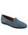color Blue Denim Textured Faux Leather 0