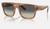 color Polished Striped Brown/Grey 0