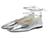 color Silver Distressed Leather 1
