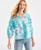 color Floral Aqua 0