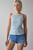 color White + Blue Stripe 1