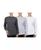 color Charcoal, Heather Gray, White 1