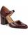 color Cranberry Faux Patent 2