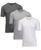 color Charcoal-Heather Gray-White 1
