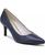 color Lux Navy Faux Leather 0