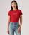 color Batwing Iridescent Rhinestone Rhythmic Red 26