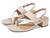 color Sandollar Leather/White Leather 0