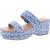 color blue/white raffia 3