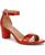 color Orange Metallic Snake Embossed Leather 6